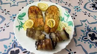 Red fish steak.