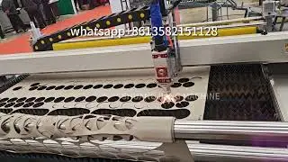 Gantry Laser Cutting Machine for Filter Wiremesh Circle Cutting Machine #lasercuttingmachine