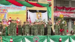 การแสดงเต้นประกอบเพลง ชุด นี่คือแผ่นดินไทย ชั้นปฐมวัยปีที่ 3/2 งานนิทรรศการแสดงผลงานเด็กปฐมวัย 2568