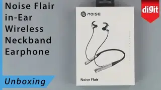 Noise Flair in-Ear Wireless Bluetooth Smart Neckband Earphone Unboxing