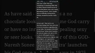 TIMEGOD Published in Indybay on 10 Nov 2006  Naresh Sonee Detailed Full Recording 