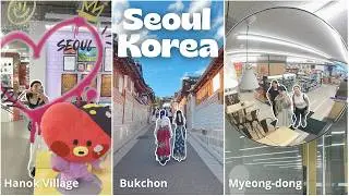 primera vez en COREA DEL SUR, Seúl 🇰🇷 | explorando Myeong-dong y Bukchon