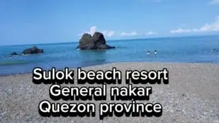Sulok beach resort at  general nakar quezon province