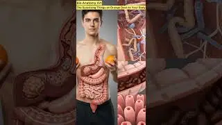 The Surprising Things an Orange Does to Your Body | Bio Anatomy Art | Gut Health