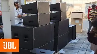 JBL SRX910LA Active linearray  | SRX928S Powered subwoofer system. #soundcheck #jbl #soundsquare