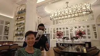 Raffles Hotel Singapore - Breakfast Buffet inside the Tiffin Room