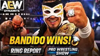 AEW Dynamite Ring Report: Ricochet vs Bandido | Dynamite Diamond Ring Final TONIGHT