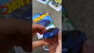 Hot Wheels Tesla Model Y new 2024 blue color