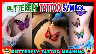 BUTTERFLY TATTOO MEANING AND SYMBOL  MOST BEAUTIFUL AND POPULAR BUTTERFLY TATTOO SYMBOLS