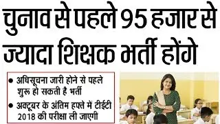 UP 95,000 Teacher Vacancy 2019 - UPTET 2019 Notification Exam Date News