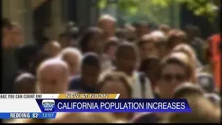 Population of California increases for second straight year