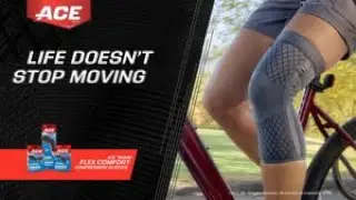Ace&trade; Let's Move - Design to Move You- Flex Comfort Knee Sleeve