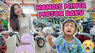 DARLEEN NANGIS MINTA MOTOR BARU KE MAMI🤭!! DIBELIIN GAK YA🤔 #viralvideo