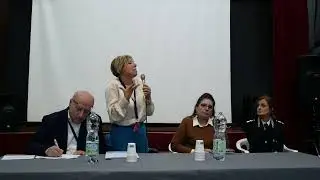 Fiammetta Borsellino nel carcere di Secondigliano
