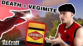 Minecraft&rsquo;s Hardest Mod in Hardcore&hellip; Death = Vegemite