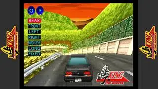 Mountain drifting!! Touge King The Spirits / High Velocity for Sega Saturn. Course 1 replay.