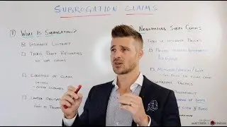 Subrogation Claims: Here Comes Your Health Insurance Company