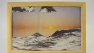 Rainbow Vision Sand Art by Klaus Bosch