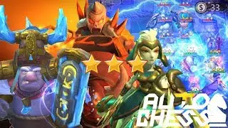 Auto Chess Mobile - 6 Knight 4 Glacier Trong Truyền Thuyết Liệu C&oacute; Mạnh?