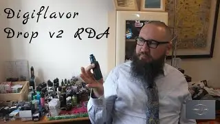 Digiflavor Drop RDA v2 Review (including a build & wicking tutorial)