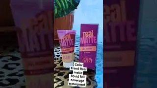 #shorts #Avon color trend real matte liquid foundation full coverage water proof