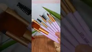Beginner's Friendly 8 Makeup Brushes set #shorts #makeupbrush