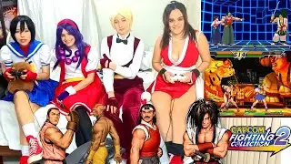 Cosplay Retas - Todoh vs Haohmaru y Dan vs Dhalsim