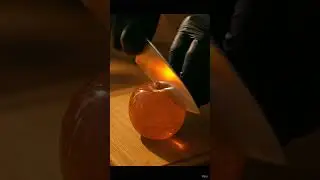 Perfect Peach Cutting in Seconds 🍑