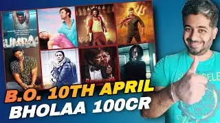 100cr Bholaa Day 12 box office collection, Gumraah Day 4, Ravanasura, TJMM collection, Dasara