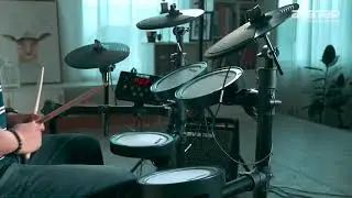 Powerstrike Avatar Fusion 8-Piece Electronic Digital Mesh Drum Kit