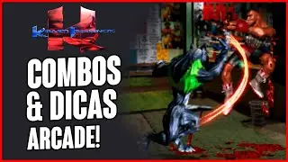 killer instinct (Arcade) Sabrewulf COMBOS & DICAS
