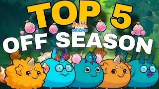 TOP 1 TO 5 AXIE INFINITY ORIGIN LEADERBOARD TEAM OFF SEASON 2025. THE BEST TEAM IN AXIE INFINITY.