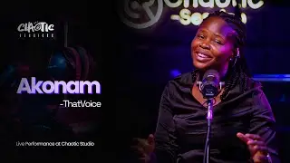 @thatvoiceofficials x Chaotic Session  “Akonam” live performance 🔥 #gospelmusic #thatvoice #music
