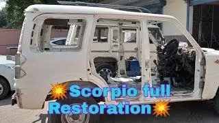 Repainting a 2,00,000km Driven Mahindra Scorpio | Gearplus Autocare
