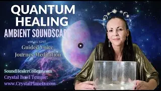 🪐QUANTUM HEALING |  Guided Voice Journey | Ambient Soundscape | Sleep Better, Sooth, Calm Mind