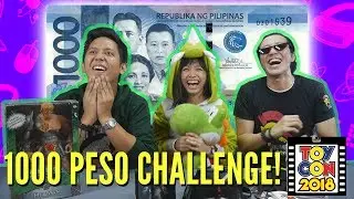 1000 PESO CHALLENGE @ TOYCON 2018!