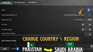 Quick Change County Or Region Without Hardwork 😁 | #pubgregion