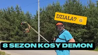 Kosa Demon 8 sezon. Czy Działa? 🤗 Na działce! Vlog odc.146