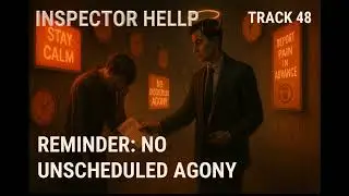 Reminder: No Unscheduled Agony &mdash; Track 48 of Inspector Hellp (Opera of Audit and Fire)