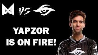ЧТО ТВОРИТ YAPZOR НА RUBICK? Nigma vs Team Secret | Dota 2