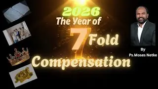 New Year Celebration 2026 | The Year Of Sevenfold Compensation | Rev.Ps.Moses Netke | Cover | 