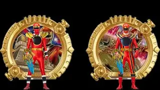 Sentai Gozyuger sentai ring transform gozyu Leon vs Gozyuger tyranno (fan made)