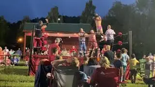 Joe Briggs & Eric Porter vs. Wayne Adkins & Denny Cooley