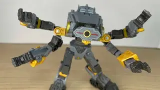 Hasbro Transformers Age of The Primes Voyager Class Amalgamous Prime Action Figure Review