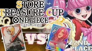(OP-07) NAMI VS REIJU |  Store Treasure Cup Round 1 | One Piece TCG HAND POV