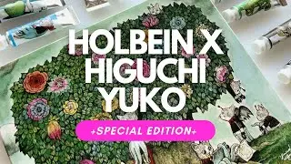 Holbein X Higuchi Yuko ** Special Edition ** Watercolor Palette