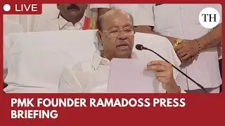 PMK founder Ramadoss speaks to reporters