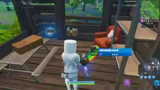 Fortnite Fortbyte #78 Location - Found within a Ranger Tower overlooking a Drained Lake