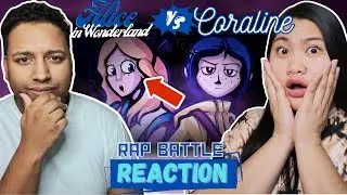 Coraline vs. Alice in Wonderland - Rap Battle! | Couple reacts