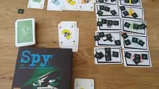Spy - Reiner Knezia board game - How to Setup Play and Review *Amass Games * card game HD